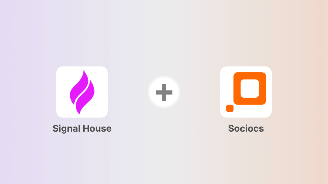 Using Sociocs as a No-Code Signal House Front-end
